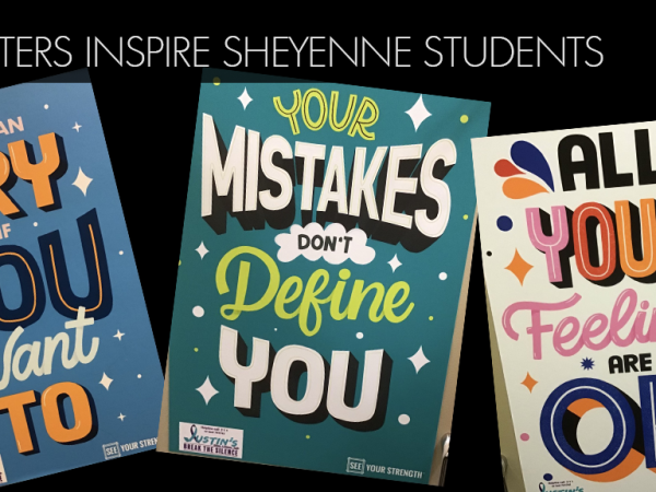 Break the Silence Posters Inspire and Encourage Sheyenne Students