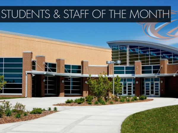 SHS Students and Staff of the Month: December
